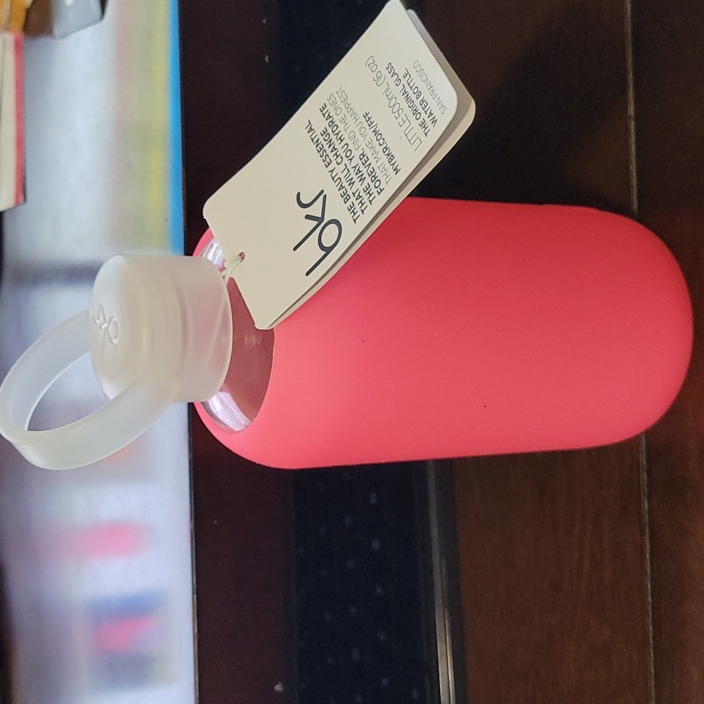 BKR 16 ounce glass water bottle
